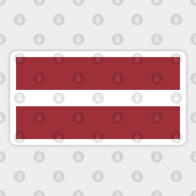 Flag of Latvia Sticker by COUNTRY FLAGS